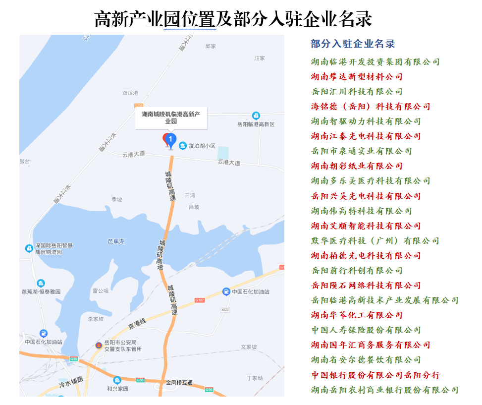 圖3：高新產(chǎn)業(yè)園位置及部分入住企業(yè)名錄.png